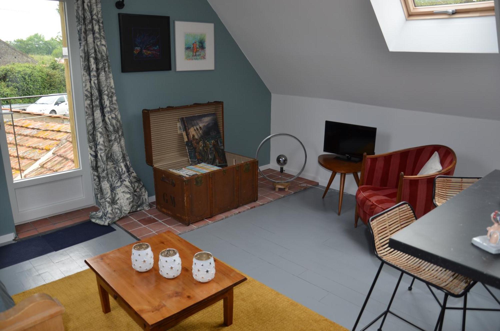 O Grenier De L'Artiste Apartment Bazenville Luaran gambar