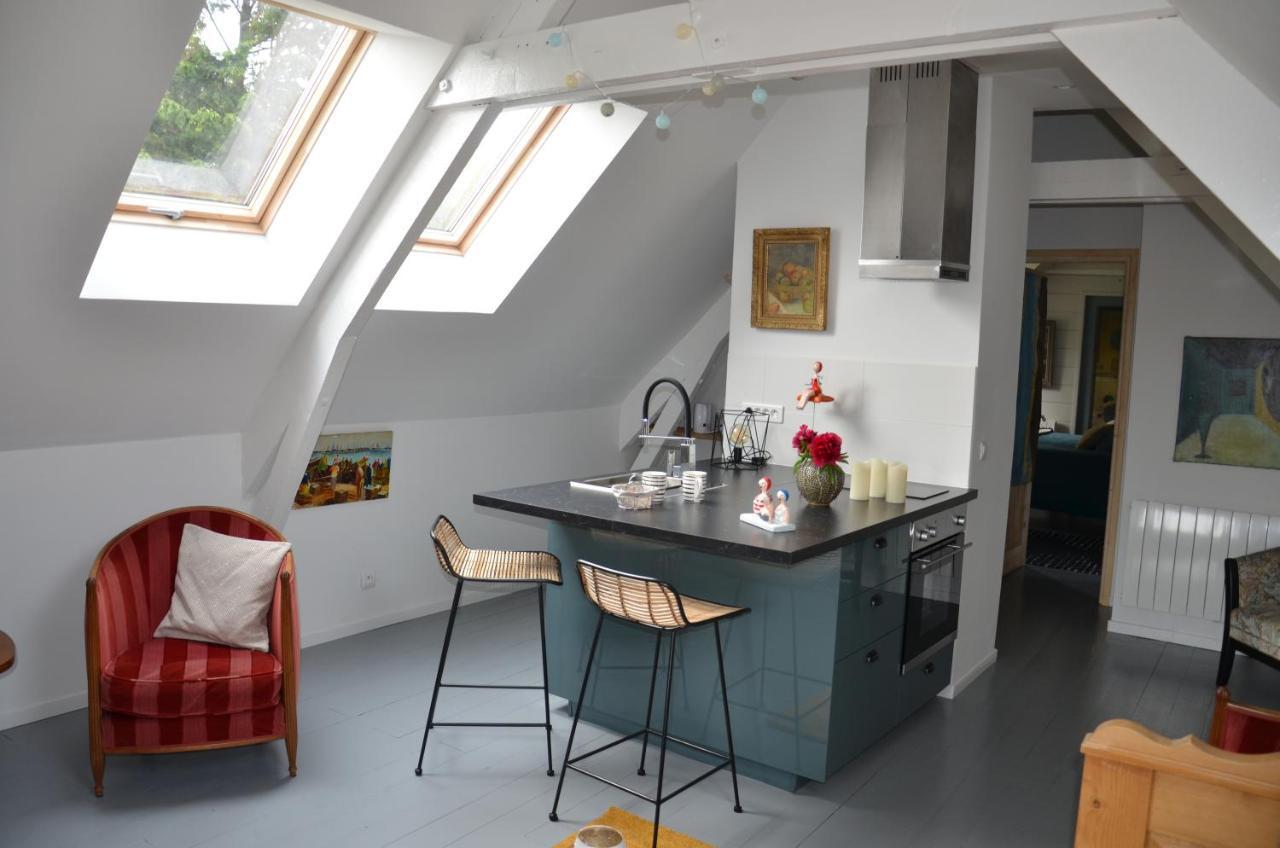 O Grenier De L'Artiste Apartment Bazenville Luaran gambar